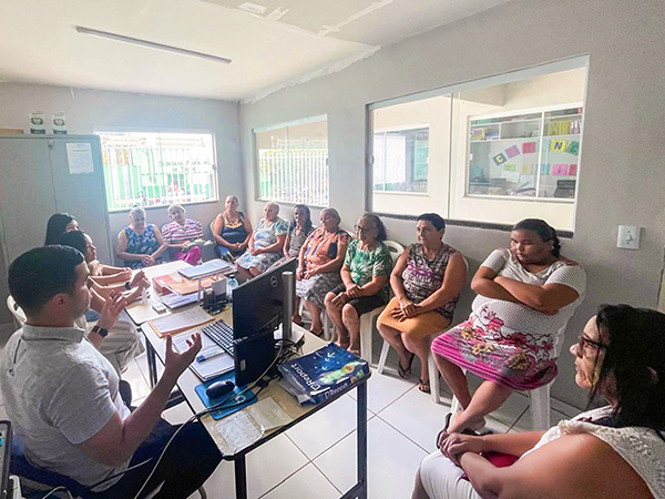 Primeira reunião deliberativa do Conselho Municipal dos Direitos da Pessoa Idosa de Granjeiro